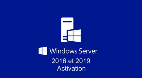 Activer windows server 2019 powershell